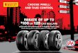 REBATE OF UP TO 100 OR 125 CAA DOLLARS - DT Rebate.pdf · PDF fileREBATE OF UP TO $100 OR 125 CAA DOLLARS valid with the purchase of 4 eligible Pirelli tires Pirelli rebate portion