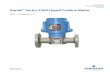 Daniel Series 1500 Turbine Meter - Automation Solutions Daniel Documents/Se… · User manual P/N 3-9008-507 , Rev D July 2016 Daniel™ Series 1500 Liquid Turbine Meter NPS 1 through