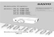 Multimedia Projector PLC-XM100/PLC-XM150 (German) · PDF fileBedienungsanleitung ¹ Objektiv optional. Multimedia Projektor MODELL PLC-XM100 PLC-XM150 PLC-XM100L¹ PLC-XM150L¹ Mit