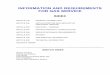 INFORMATION AND REQUIREMENTS FOR GAS SERVICE · PDF fileinformation and requirements for gas service index article 100 general information article 200 application for new service or