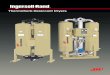 ThermoSorb Desiccant Dryers - INGERSOLL · PDF file6 TZV Features and Benefits The Ingersoll-Rand TZV externally heated (electrical or steam) vacuum dryer with zero compressed air