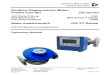 Positive Displacement Meter/ Preset Counter OG   Manual. Positive ... (Nov. 2000) ... commissioning and maintenance work should