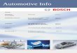 Automotive Info - sanel.bizsanel.biz/downloads/tehnicke-informacije/Bosch/Automotiv Info... · komunikacija ... Bosch planira otvaranje nove fabrike u Rusiji ... fokusiranje na jedan