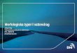 Morfologiska typer I vattendrag - · PDF file• Biologi –hydromorfologi – ... Svensk morfologisk typologi (SMT) för vattendrag ... < 1,3 < 12 Fast berg Fast berg Ab Flacka vatten