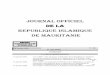 JOURNAL OFFICIEL DE LA REPUBLIQUE ISLAMIQUE … fr sc.pdf · durable au Sahel ouverte à la signature le 5 juillet 2001. 143 21janvier 2003 Loi d’habilitation n°2003 - 12 autorisant