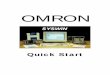 SYSWIN Quick Start - Farnell  · PDF fileD emonstration - Evaluation mode for all applicable OMRON PLC’s. In demonstration mode you can not go online, print, or save a project