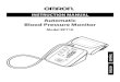 Automatic Blood Pressure Monitor · PDF file3 INTRODUCTION Thank you for purchasing the OMRON ® BP710 IntelliSense Automatic Blood Pressure Monitor. Your new digital blood pressure