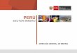 VMM PERU - SECTOR MINERO - minem.gob.pe · PDF fileEl Perú cuenta con una estratégiEl Perú cuenta con una estratégica ubicación geográfica en el ceca ubicación geográfica en