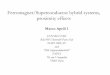 Ferromagnet/Superconductor hybrid systems, …magnetism.eu/esm/2003-brasov/slides/aprili-slides-1.pdf · “Pôle Supraconductivité ... 75005 Paris Ferromagnet/Superconductor hybrid