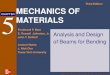 Third Edition MECHANICS OF MATERIALS 212 (SUMMER... · MECHANICS OF MATERIALS Third Edition Ferdinand P. Beer E. Russell Johnston, Jr. John T. DeWolf Lecture Notes: J. Walt Oler Texas