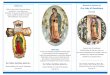 Novena in Honour of Our Lady of Guadalupe · PDF fileNovena in Honour of Our Lady of Guadalupe First Day Dearest Lady of Guadalupe, fruitful Mother of Holiness, teach me your ways