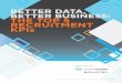 BETTER DATA, BETTER BUSINESS: THE TOP 5 · PDF fileBETTER DATA, BETTER BUSINESS: THE TOP 5 RECRUITMENT KPIs ... It takes ACME Recruiters 8 sendouts (or client submissions) to generate