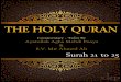 Tafsir of Holy Quran - Surah 21 to 25 - Islamic Mobilityislamicmobility.com/tafsir_pdf/PooyaTafsir_Quran_Surah21_25.pdf · Tafsir of Holy Quran - Surah 21 to 25 Aqa Mahdi Puya (Agha