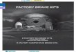 FACTORY BRAKE KITS - AP Racing Product Catalogue/Brake Kit… · factory brake kits factory big brake kits. - introduction. - application listing. factory competition brake kits