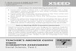XSEED Summative Assessment Test 1 - · PDF fileXSEED Summative Assessment – Test 1 © XSEED Education Social Science ... The Labour Party of India will form the opposition party