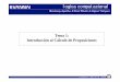 Tema 1: Introducción al Cálculo de Proposicioneseva.evannai.inf.uc3m.es/docencia/lc/trasp_yago/Intro Proposiciones.pdf · logica computacional Introducción al concepto de ... A