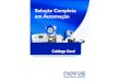 Solução Completa em Automação - novus.com.br catalogo geral.pdf · Solução Completa em Automação • Controladores • Transmissores • Data Loggers • Termostatos • Indicadores