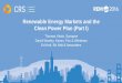 Renewable Energy Markets and the Clean Power Plan (Part I)resource-solutions.org/images/events/rem/presentations/2016/Wooley... · Renewable Energy Markets and the Clean Power Plan