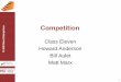 Competition Class Eleven Howard Anderson Bill Aulet · PDF fileCompetition . Class Eleven . Howard Anderson . Bill Aulet . ... Develop a Winning Strategy” 11
