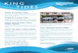 King Tides Fact Sheet - US EPA · PDF fileKING TIDES. WHAT IS A KING TIDE? The king tide is the highest predicted high tide of the year at a coastal location. It is above the highest