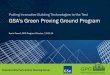 Putting Innovative Building Technologies to the Test …energy.gov/sites/prod/files/2014/12/f19/fupwg_fall14_powell.pdf · GSA’s Green Proving Ground Program Putting Innovative