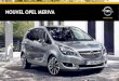 NOUVEL OPEL MERIVA - docs.adshosting.frdocs.adshosting.fr/opel/opel-2014/Meriva_15.0_Long-F.pdf · Avec un moteur efficient, ... L’Opel Meriva peut se targuer d’offrir une première