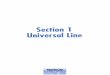 Universal Line - REEVE - Reeve Store Equipment Co · PDF fileUniversal Line Slottin h ... On center dimension from counter-sunk screw hole to counter-sunk screw hole is 6". Primarily