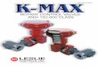 9/0.1.0 KMAX brochure3 20 06 - Leslie Controls, Inc. A216 WCB ASTM A351 CF8M ASTM A479 316 ASTM A564 S17400 ASTM A276 S44004 w/Alloy 6 hard overlay Alloy 6 condition H900 HardnessRockwellC58