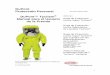 DuPont Protección Personal Revisado Marzo 2008 · PDF fileRopa de Protección ... Ropa Interior Sugerida ... Manual Para el Usuario De Prendas DuPont™ Tychem
