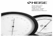 Heise Bourdon Tube Gauges Models “CC,” “CM” and · PDF fileHeise Bourdon Tube Gauges Models “CC,” “CM” and “CMM” Installation and Maintenance Manual ... tized”