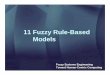 11 Fuzzy Rule-Based Models - UNICAMPgomide/courses/IA861/transp/FSE_Chap11.… · 11 Fuzzy Rule-Based Models Fuzzy Systems Engineering Toward Human-Centric Computing