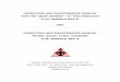 OPERATION AND MAINTENANCE MANUAL - · PDF fileGLOSSARY OF TERMS ii NAME DESCRIPTION BATS ORE Offshore’s Broadband Acoustic Tracking System. A high accura-cy USBL survey quality acoustic