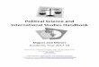 Political Science and International Studies Handbook · PDF filePolitical Science and International Studies Handbook Majors and Minors Academic Year 2017-18 Government, International