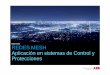 Raul Prieto REDES MESH Aplicación en sistemas de  · PDF fileSistemas de Control y Protecciones Aplicación dentro de Una Subestación ... Alto dinamismo del sistema de monitoreo