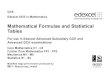 Mathematical Formulae and Statistical Tables - Edexcelqualifications.pearson.com/content/dam/pdf/A Level/Mathematics/2013... · GCE Edexcel GCE in Mathematics Mathematical Formulae