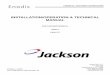INSTALLATION/OPERATION & TECHNICAL · PDF fileinstallation/operation & technical manual for jackson models: delta 5 delta 5 d jackson msc llc. p.o. box 1060 hwy. 25e barbourville,