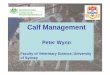 Calf Management - ACIAR | Australian Centre for ...aciar.gov.au/files/node/740/Dairy workshop presentation - Peter... · Careful management of the nutrition, health and wellbeing