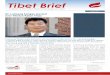 Tibet Brief · PDF fileTibet Brief A report of the International Campaign for Tibet 1 ICT Europe Vijzelstraat 77 1017HG Amsterdam The Netherlands ... Lobsang Sangay’s overture. In
