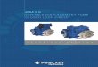 PM25 pump - Poclain · PDF fileInlet pressure Charge pump inlet pressure is key for acceptable pump life and performances. A continuous inlet pressure of not less than 0,8 bar abs