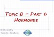 Topic B Part 6 Hormones - Wikispacesbrakkeibchem.wikispaces.com/file/view/TBD06 - 01.27.11 - B6... · Hormones IB Chemistry Topic B – Biochem . B6 B6 Hormones - 3 hours