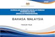 BAHASA MALAYSIA - skpkbp.edu.myskpkbp.edu.my/documents/DokumenStandardBahasaMalaysiaThn.3.pdf · gaya pembelajaran, minat dan kecerdasan yang berbeza dalam ... kata, sebutan dan intonasi