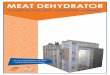 MEAT DEHYDRATOR - Home — Robert M. Kerr Food ...fapc.biz/files/DehydratorManualV1.pdf · Many small and very small meat processors around the country are entering into the jerky