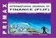 Primax International Journal of Finance (PIJF) · PDF filePrimax International Journal of Finance (PIJF) ... Investors Perception Towards Mutual Fund ... INDIAN MUTUAL FUND MARKET: