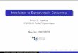 Intro ducti on to Exp ressive nes in Concurr enc yfvalenci/course-material/MPRI-exp-slides.pdf · Intro ducti on to Exp ressive nes in Concurr enc y F ran k D . V ale nc ia CNRS-LIX