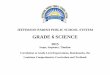 JEFFERSON PARISH PUBLIC SCHOOL SYSTEMjpschools.org/wp-content/uploads/2015/10/6th-Grade-JPPSS... · JEFFERSON PARISH PUBLIC SCHOOL SYSTEM GRADE 6 SCIENCE ... Sixth Grade-Physical