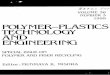 MER-PLASTICS TECHNOLOGY ENGINEERING - …infohouse.p2ric.org/ref/33/32720.pdf · POLY MER-PLASTICS TECHNOLOGY AND ENGINEERING SPECIAL ISSUE ON ... G. E. WNEK, Department of Chemical