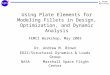 Using Plate Elements for Modeling Fillets in Design, · PPT file · Web viewUsing Plate Elements for Modeling Fillets in Design, Optimization, and Dynamic Analysis FEMCI Workshop,