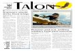 Volume 2, No 10 Friday, March 22, 1996 · PDF fileVolume 2, No 10 Friday, March 22, 1996 ... JOINT EN-DEAVOR, some equal opportunity ... Friday, March 22, 1996 The Talon Page 3 News