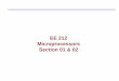 EE 212 Microprocessors Section 01 & 02 - akyokus.com2005].pdf · • Art of Assembly Language Programming, ... • Logic circuits, digital design • Number representations and basic