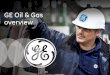 GE Oil & Gas overview - Centro Estero per l ... · PDF file& inspection solutions ... •Contractual & maintenance services •Upgrades & industrial applications ... Gas Turbine driven